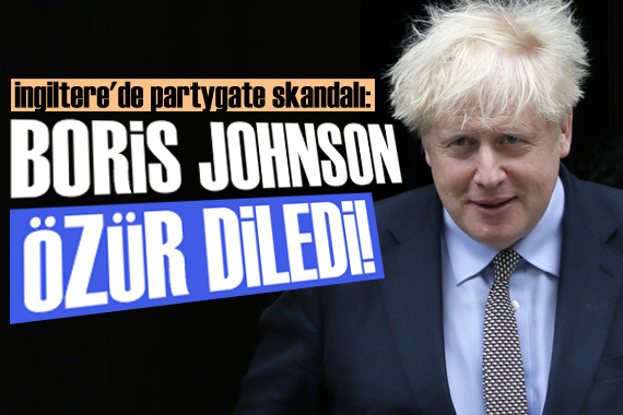 İngiltere de partygate skandalı: Başbakan Johnson özür diledi!